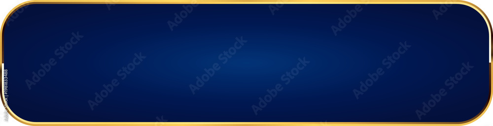 Fototapeta premium Navy and Gold Luxury Frame Text Box Illustration