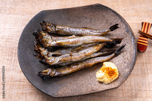 ししゃもの塩焼き