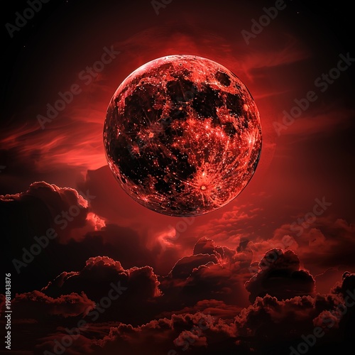 earth and moon