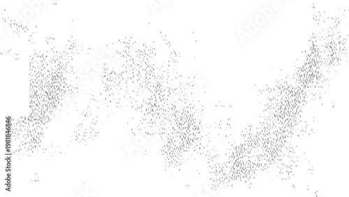 Creative pencil shaving texture with black dust. Black powder scatter with dynamic particle motion. 