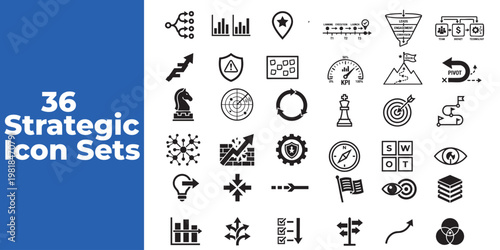 36 Strategic Icon Sets for Everyday Use