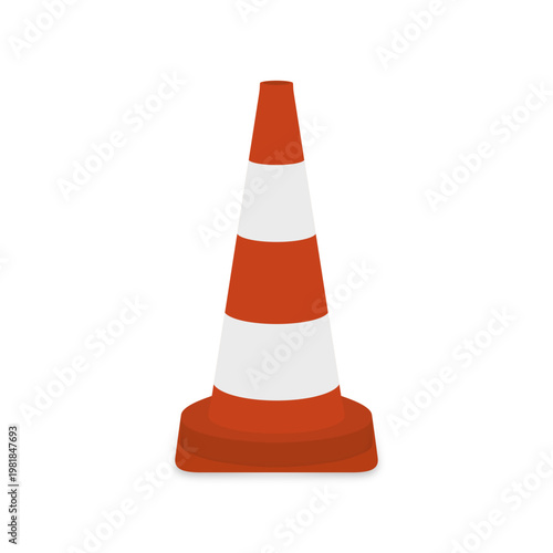 Pylone Kegel Leitkegel Warnkegel Hütchen Absperrung Symbol