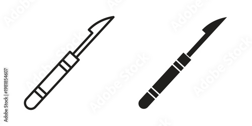 Harpoon icon and symbol. Vector icon editable set