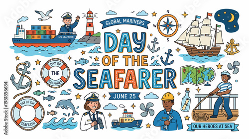 Day of the Seafarer June 25, Global Mariners Celebration