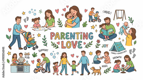 Family Love Parenting Joy Childhood Connection
