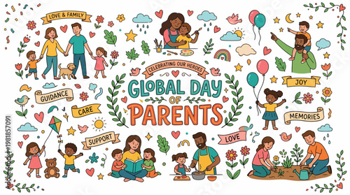 Global Day of Parents Celebration with Diverse Families