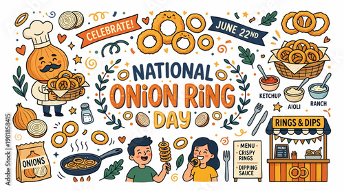 National Onion Ring Day Celebration - Food, Fun, and Festivities