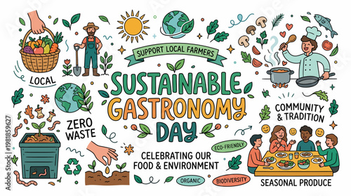 Sustainable Gastronomy Day Celebration - Food & Environment