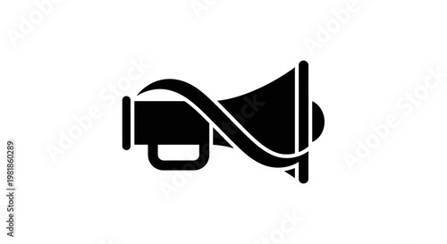 Black belt buckle graphic design element.