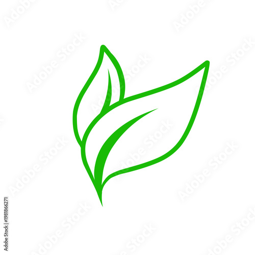 green leaf icon