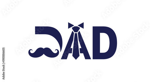 Stylized MAD logo with mustache and tie.