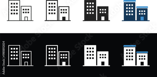 minimalist power socket grid with glowing outlets vector illustration