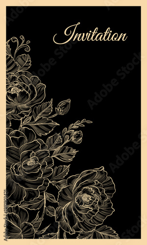 vintage floral background