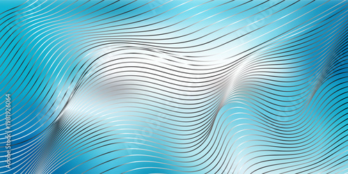 Light Sky Blue Stripes Abstract Background Vector Illustration Modern Minimalist Design Template