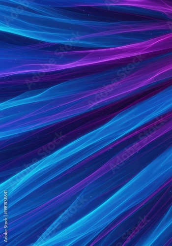 An expansive vibrant field of flowing dynamic blue and purple cosmic energy streams creating an intense abstract background texture design, violet, light, movement