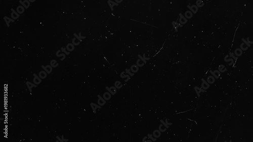 White Particles Flowing Through Dark Space Abstract Cinematic Motion