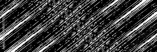 Diagonal white light stripes on a dark background, vector