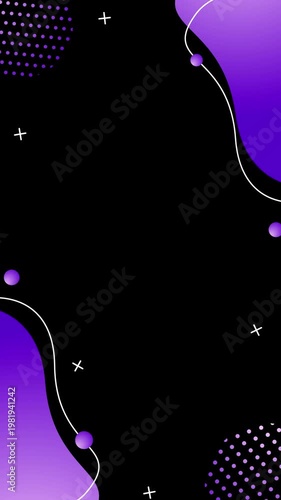 Stylish business framework background with geometric and wave patterns