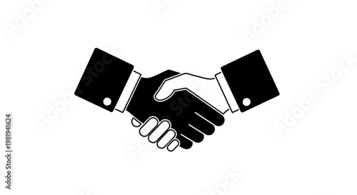 Business Partnership Handshake Agreement.