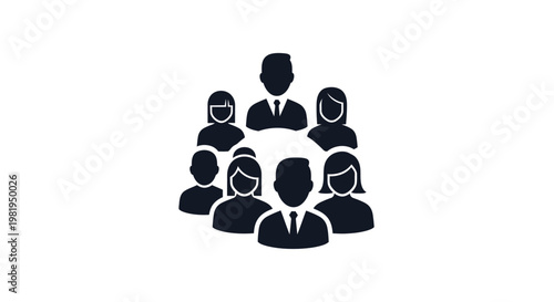 Group of Business People Team.