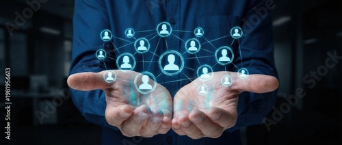 Connecting people through digital networks a visual representation of social interaction in business technology innovation and collaboration