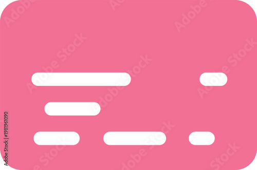 Modern pink computer keyboard layout