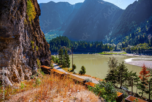 Lake in the mountains