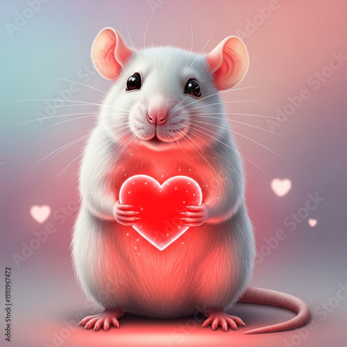 mouse and heart