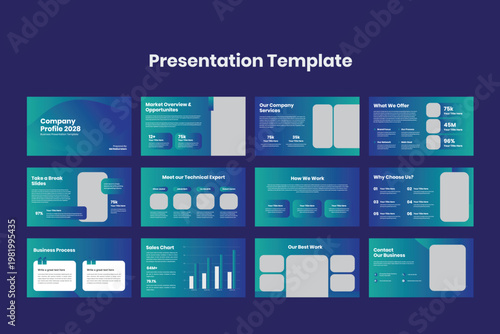 Corporate Business PowerPoint Presentation Template	

