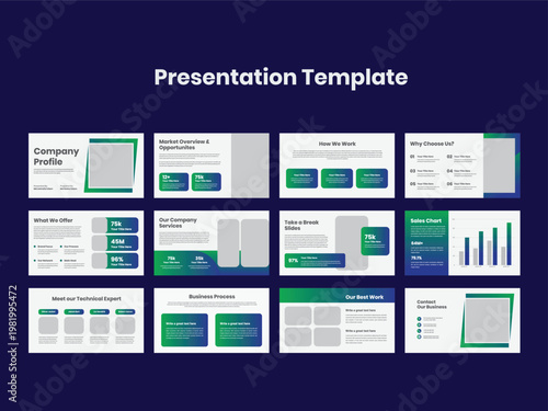 Corporate Business PowerPoint Presentation Template	
