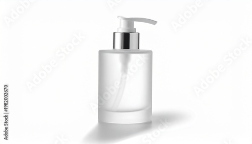 plastic bottle isolated on white