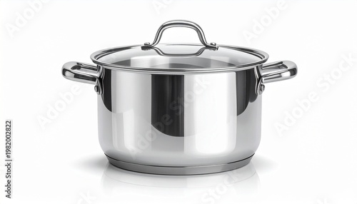 stainless steel saucepan