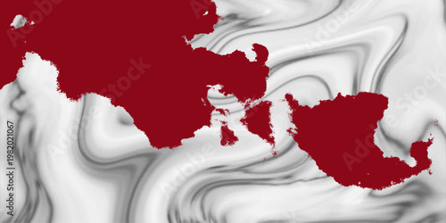 Abstract background of colorful liquid liner. Abstract texture of liquid acrylic. Macro mineral stone malachite on a white background6190