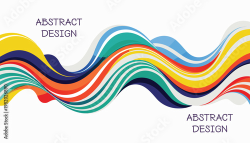 Abstract colorful background with circles abstract Modern Flat Illustration Set with Dynamic Waves, Urban Lifestyle and Colorful Creative Design	