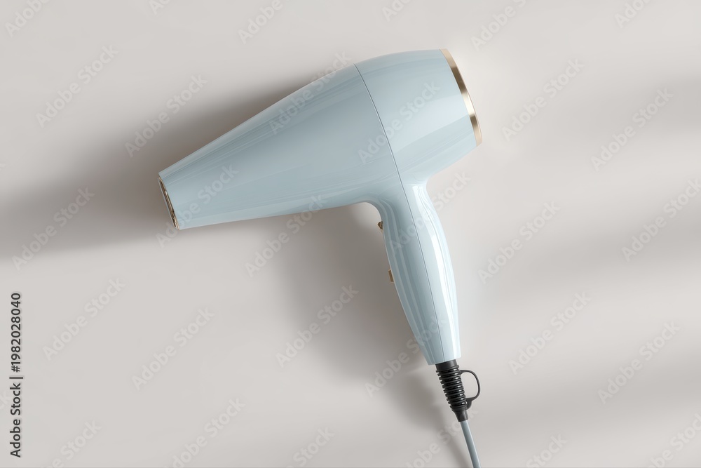 Fototapeta premium Hair dryer mockup beauty appliance product template