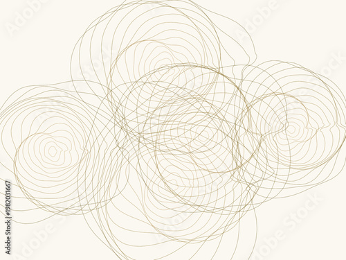 Topographic Line Art Abstract Geographic Pattern Background