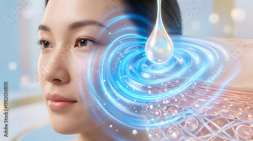 Regenerative aesthetics unveiling skin barrier science at a skincare event in a modern studio