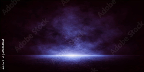 Abstract a celestial and enigmatic scene unfolds as ethereal clouds of smoke or vapor emanate from a point of bright light, creating a sense of mystery and wonder.