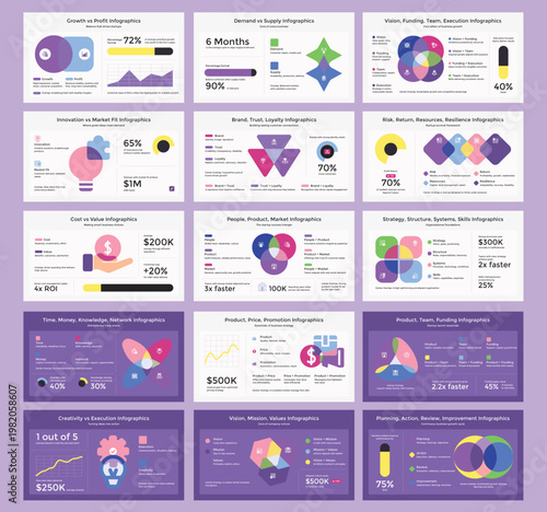 Modern infographic template with statistics finance charts. Infographics dashboard. Admin panel interface with color charts, graphs, calendar and charts on a white background. Vector illustration