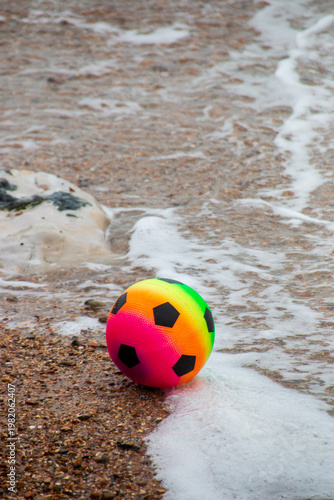ball on the beach