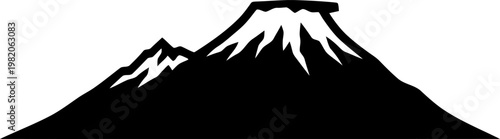 Kilimanjaro Icon Vector