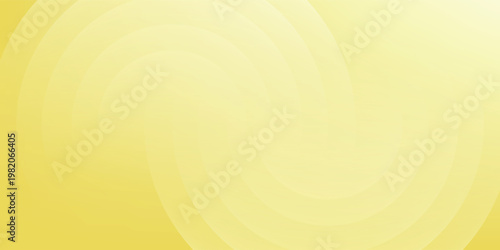 Yellow Abstract Background With Soft Radial Gradient and Concentric Circles for Bright Design