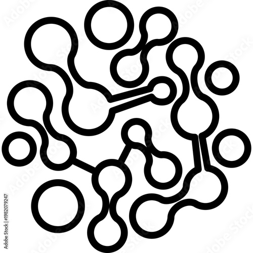 Prebiotics line icon