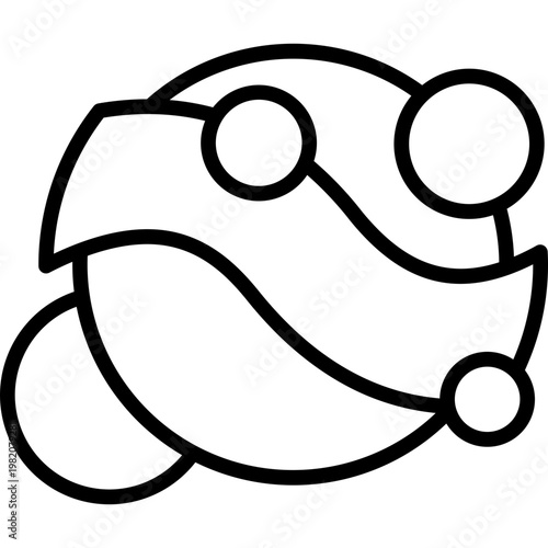 Polyphenols line icon