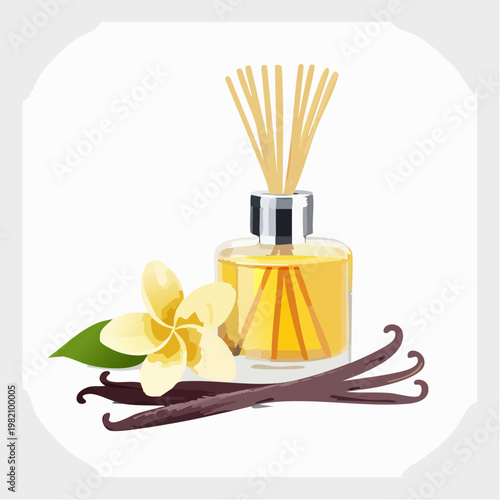 Vanilleschoten mit sanftem Raumduft