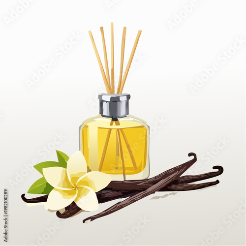 Vanilleschoten mit sanftem Raumduft