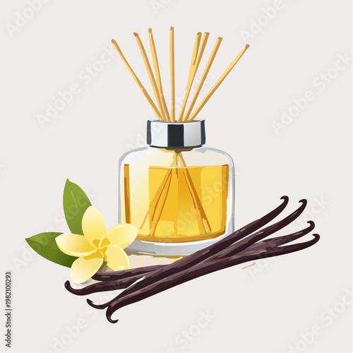 Vanilleschoten mit sanftem Raumduft