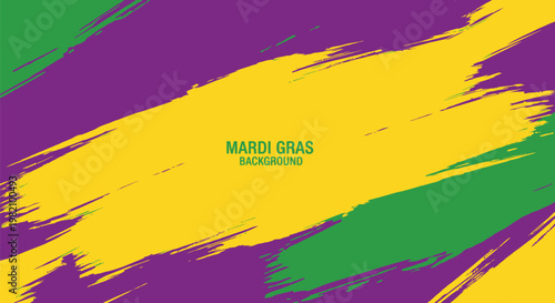 Mardi Gras, colorful, festive, purple, green, yellow