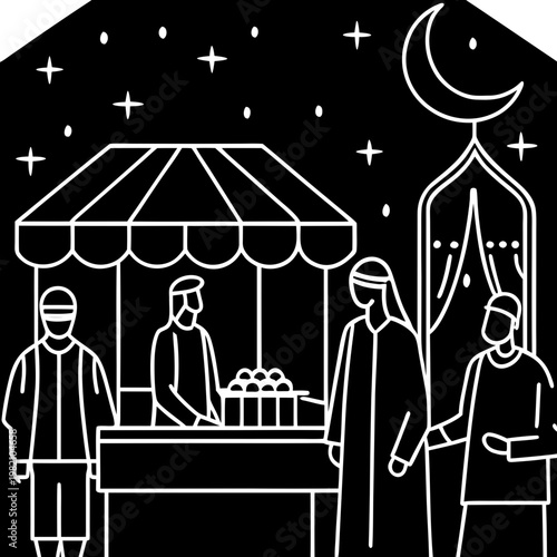 couple in the restaurant