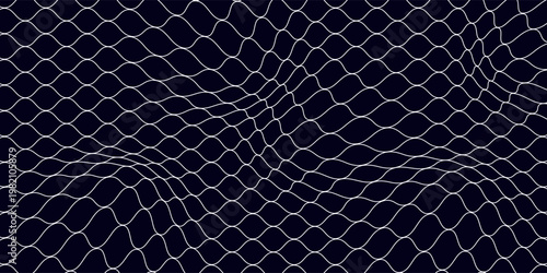 Mesh texture for fishing nets. Seamless pattern for sportswear or soccer goal, volleyball net, basketball hoop, hockey, athletics. Abstract net background for sports